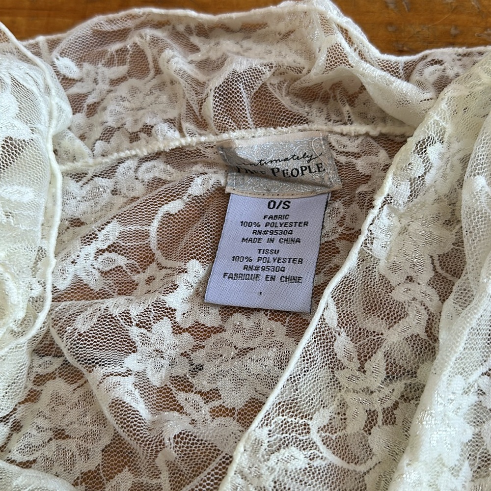 Free People lace shawl - Picture 2 of 7